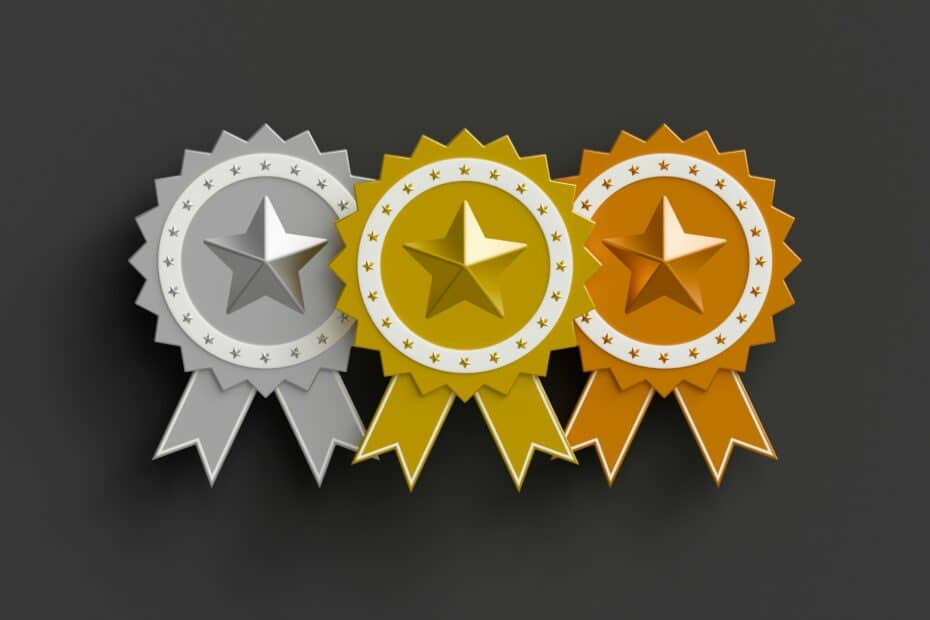 médaille or, argent, cuivre pour cérémonie